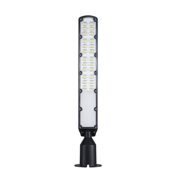 Lampă stradală cu LED cu cip SANAN, unghi de iluminare 75x130°, garanție de 3 ani
