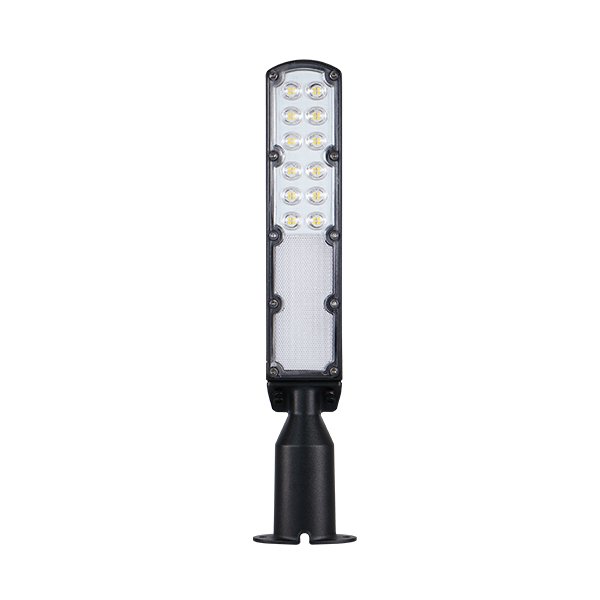 Lampă stradală cu LED cu cip SANAN, unghi de iluminare 75x130°, garanție de 3 ani, cu senzor