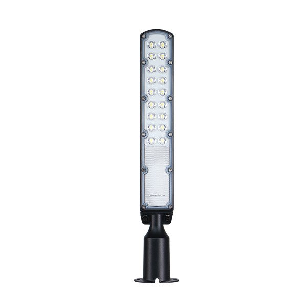 Lampă stradală cu LED cu cip SANAN, unghi de iluminare 75x130°, garanție de 3 ani, cu senzor