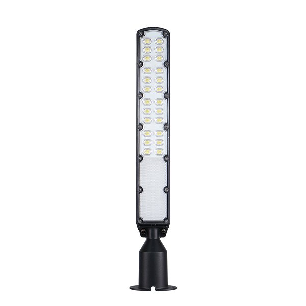 Lampă stradală cu LED cu cip SANAN, unghi de iluminare 75x130°, garanție de 3 ani, cu senzor