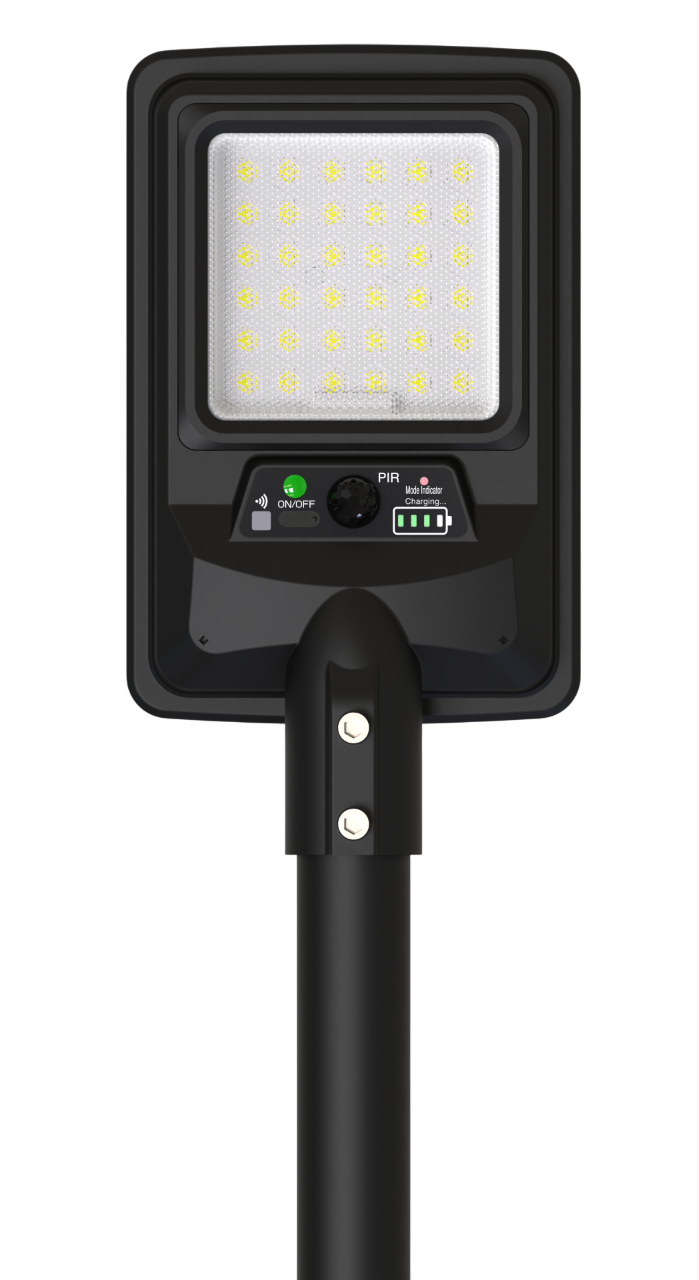 Lampă stradală solară cu LED IP65 + TELECOMANDĂ